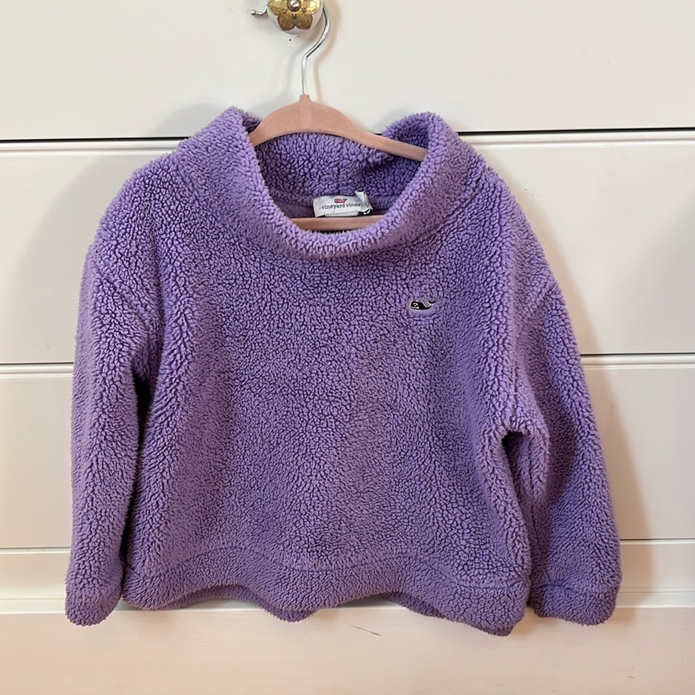 Vineyard vines little girls fleece top